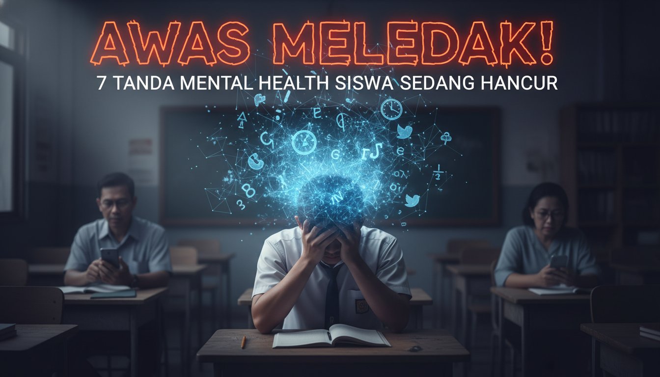 Awas Meledak! 7 Tanda Mental Health Siswa Sedang Hancur yang Sering Diabaikan Guru dan Orang Tua